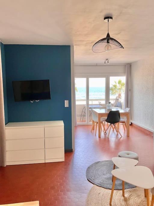 Roseva - T2 Vue Mer - Climatisation Canet-en-Roussillon Exteriör bild