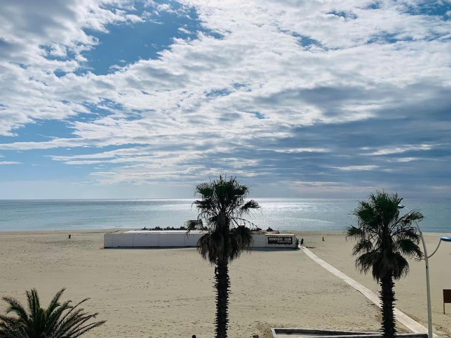 Roseva - T2 Vue Mer - Climatisation Canet-en-Roussillon Exteriör bild